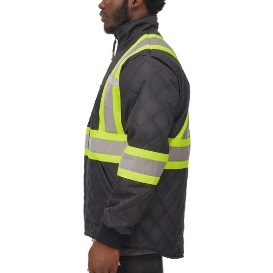 Holmes Workwear High‑Visibility Quilted Cooling Jacket