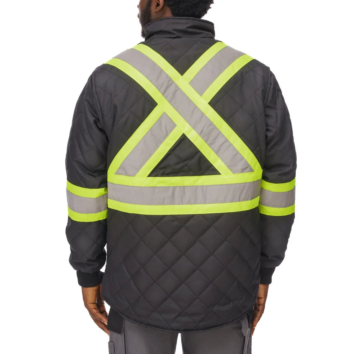 Holmes Workwear High‑Visibility Quilted Cooling Jacket