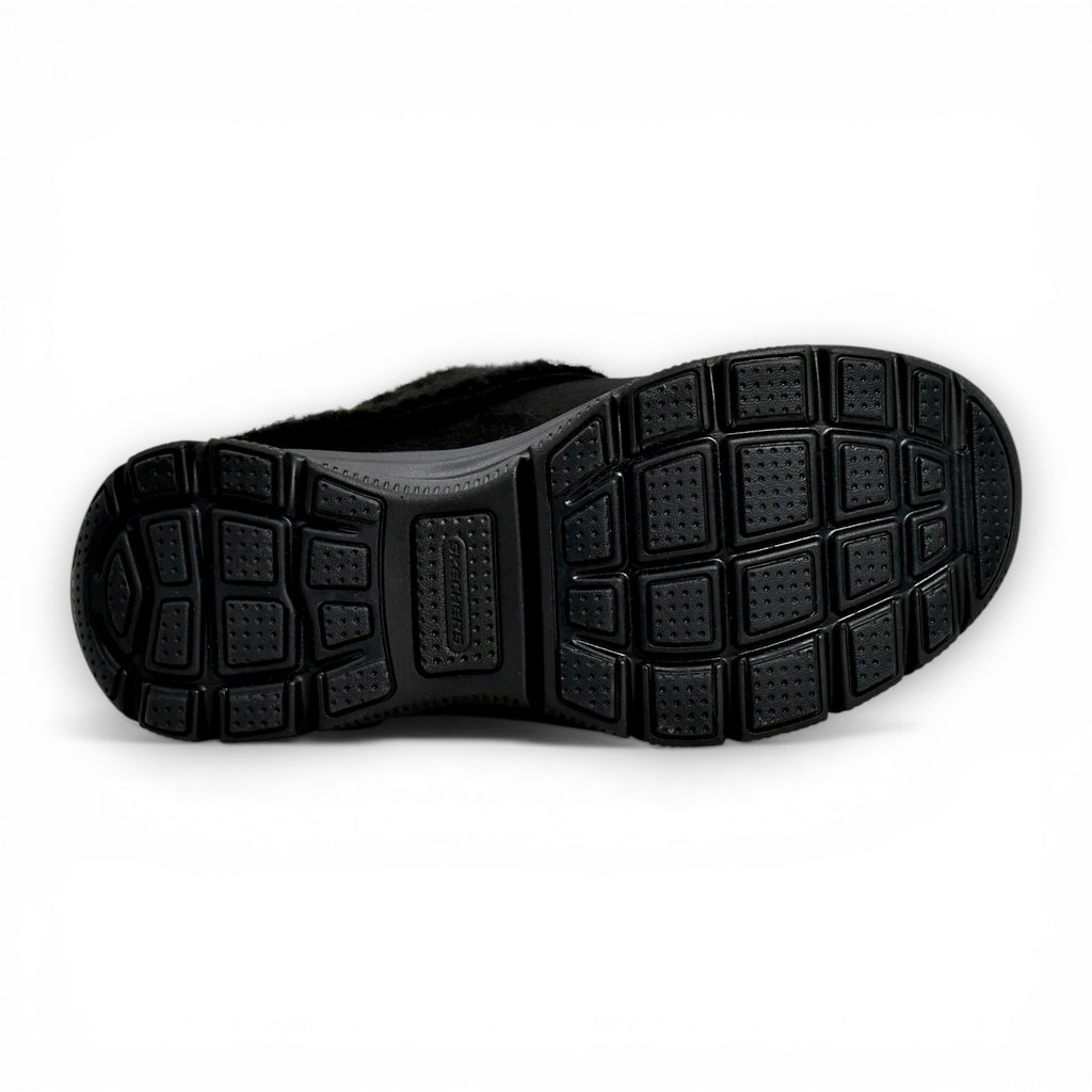 Black shoe sole on a white background
