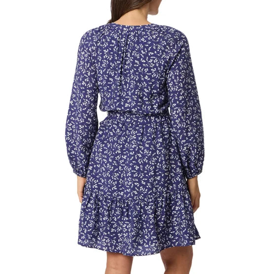 Draper James Women's Long Sleeve Belted Dress