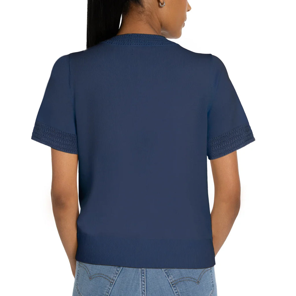 navy back