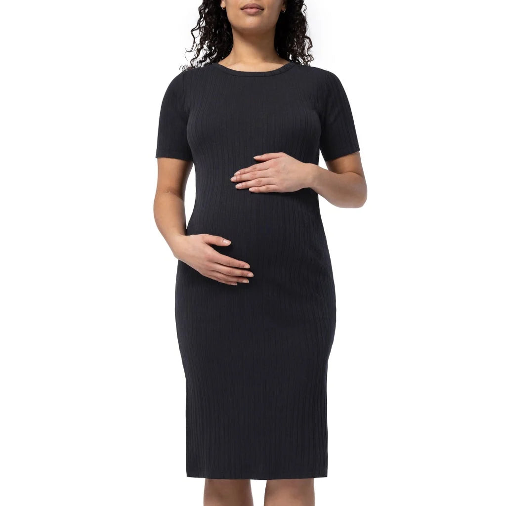Parasuco Women's Short Sleeve Maternity Dress
