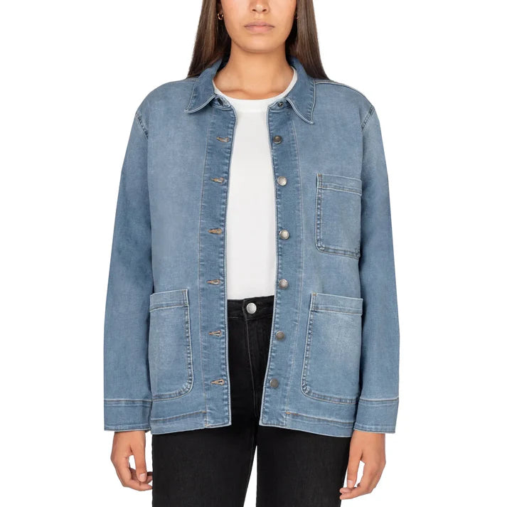 light blue front
