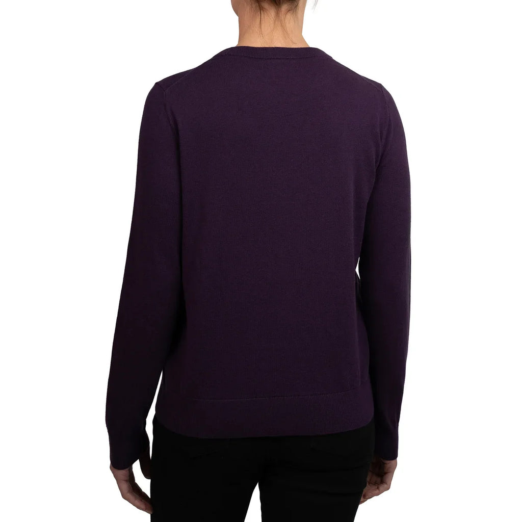 purple back