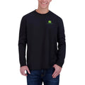 John Deere Men's Long Sleeve Embroidered Jersey T-Shirt