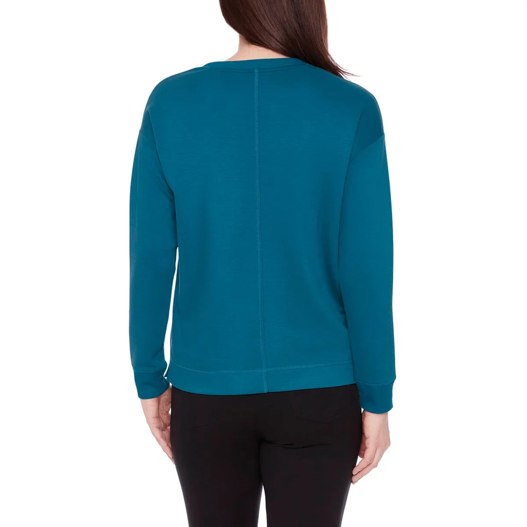 teal back