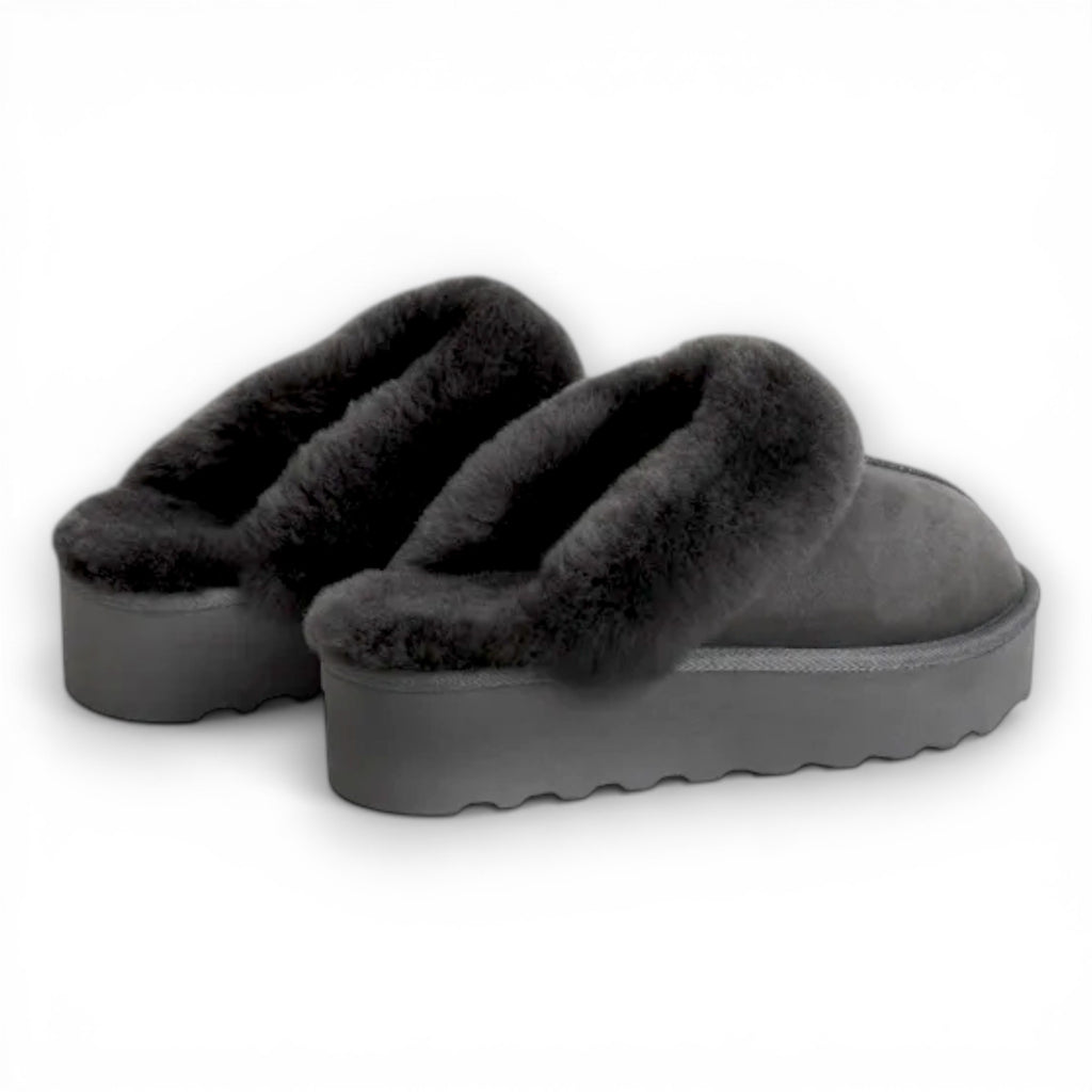 gray slipper