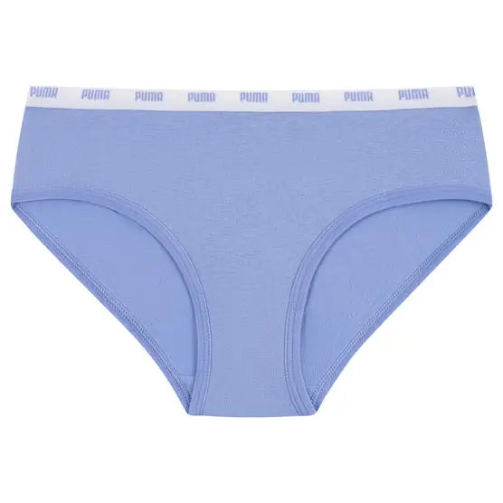Puma Girls' Cotton Blend Bikini Underwear 11-Pack