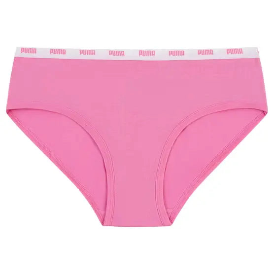 Puma Girls' Cotton Blend Bikini Underwear 11-Pack