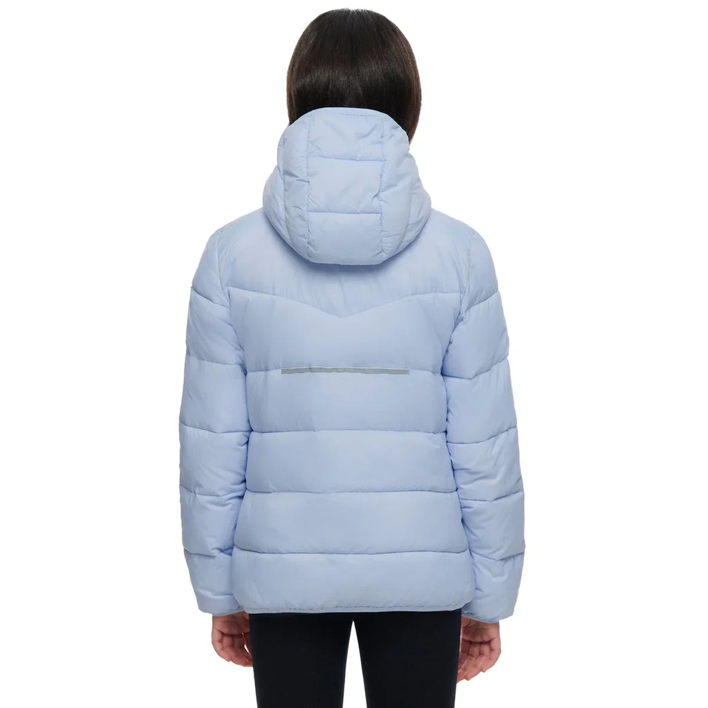 light blue back