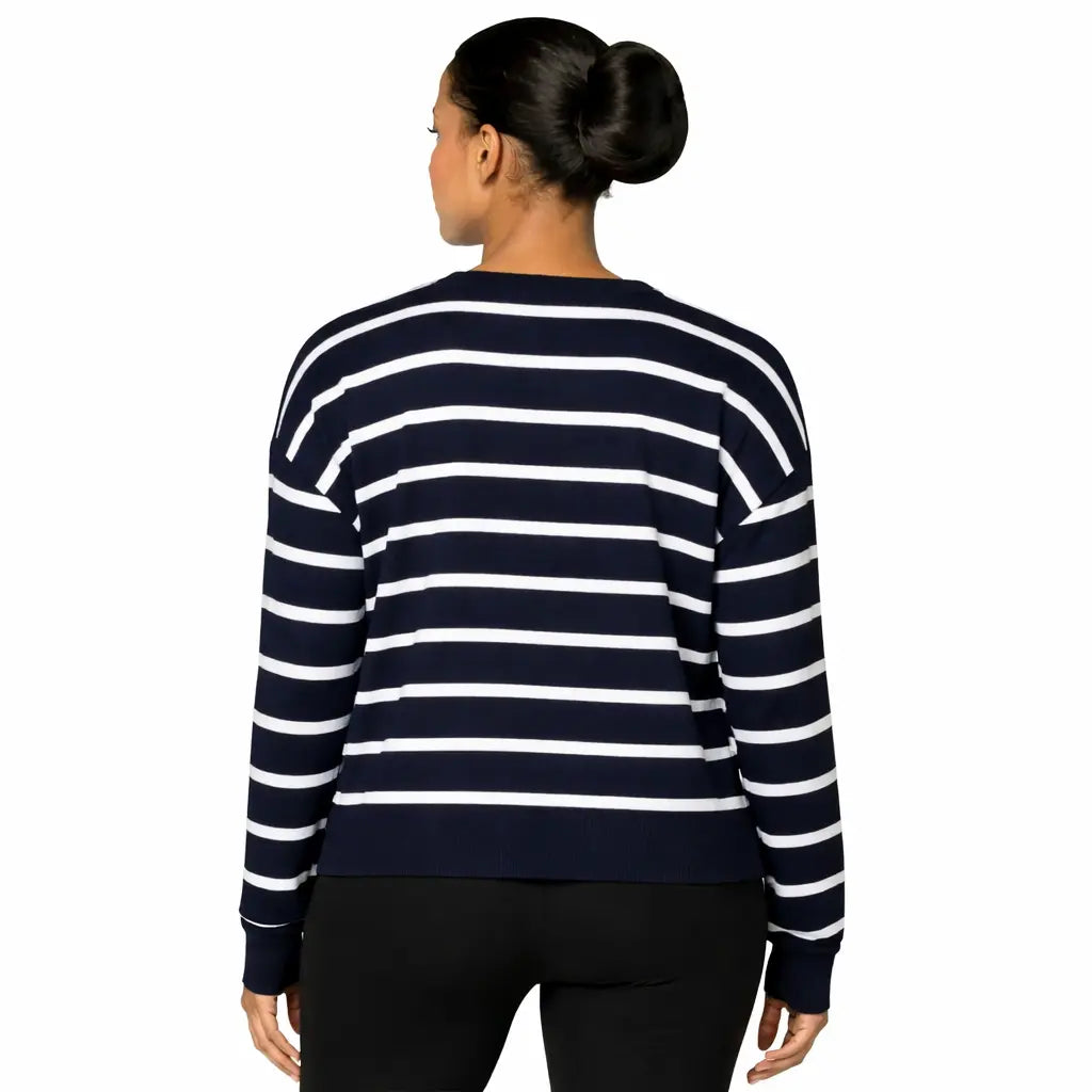 navy back