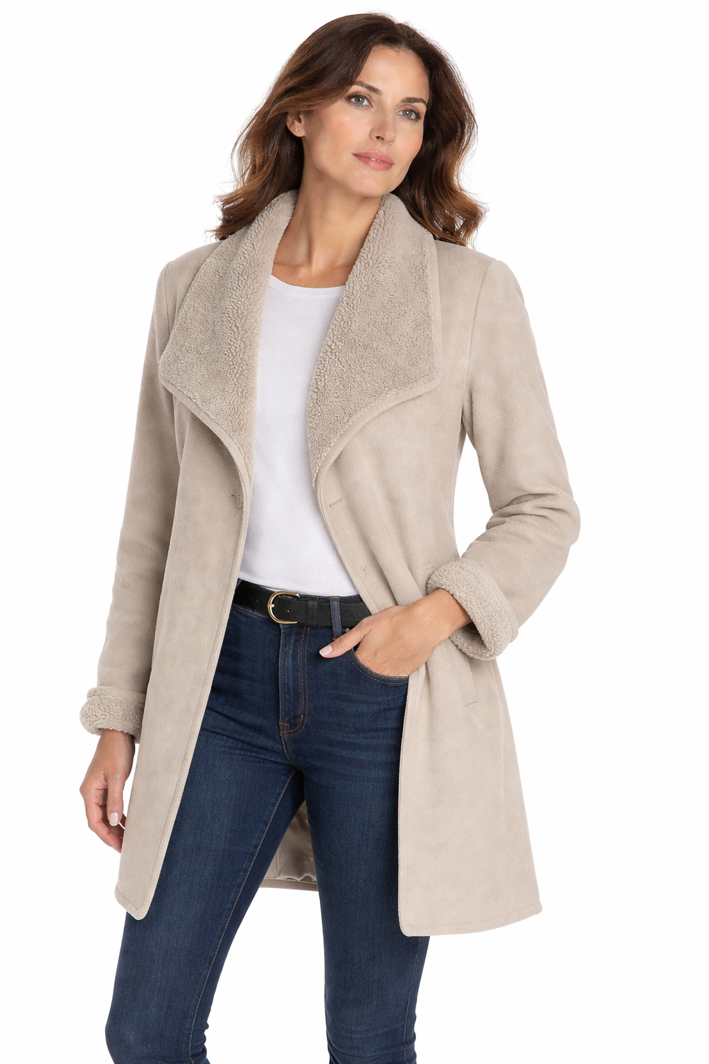 light brown open