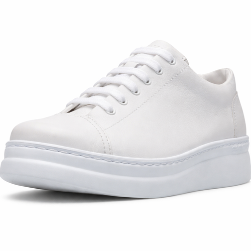White sneaker on a white background