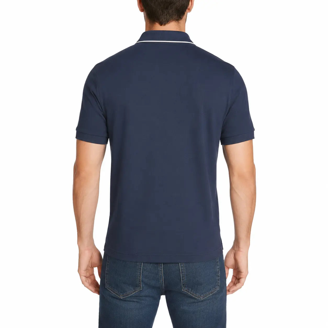 navy back