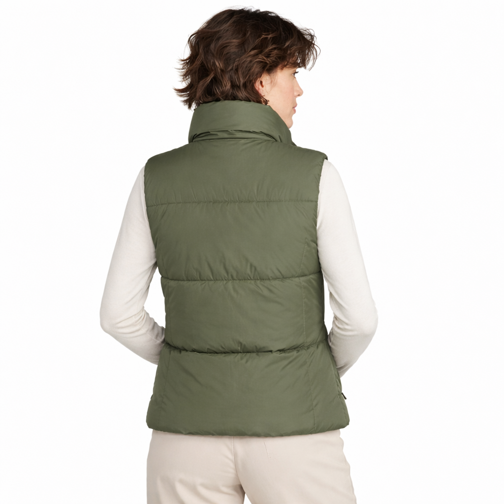 green vest back