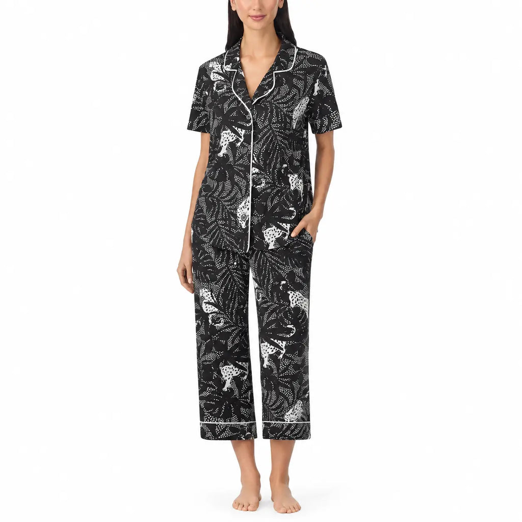 Room Service Women's Notch Collar Pyjama Set