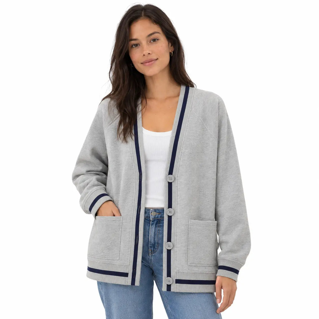 GAP Women's Vintage Varsity Cardigan