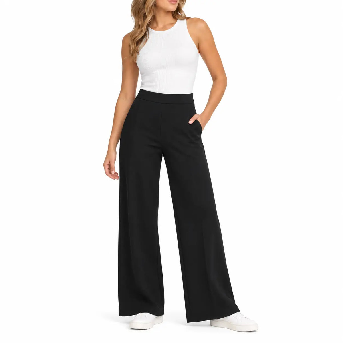 Isaac Mizrahi Ponte Wide Leg Pant