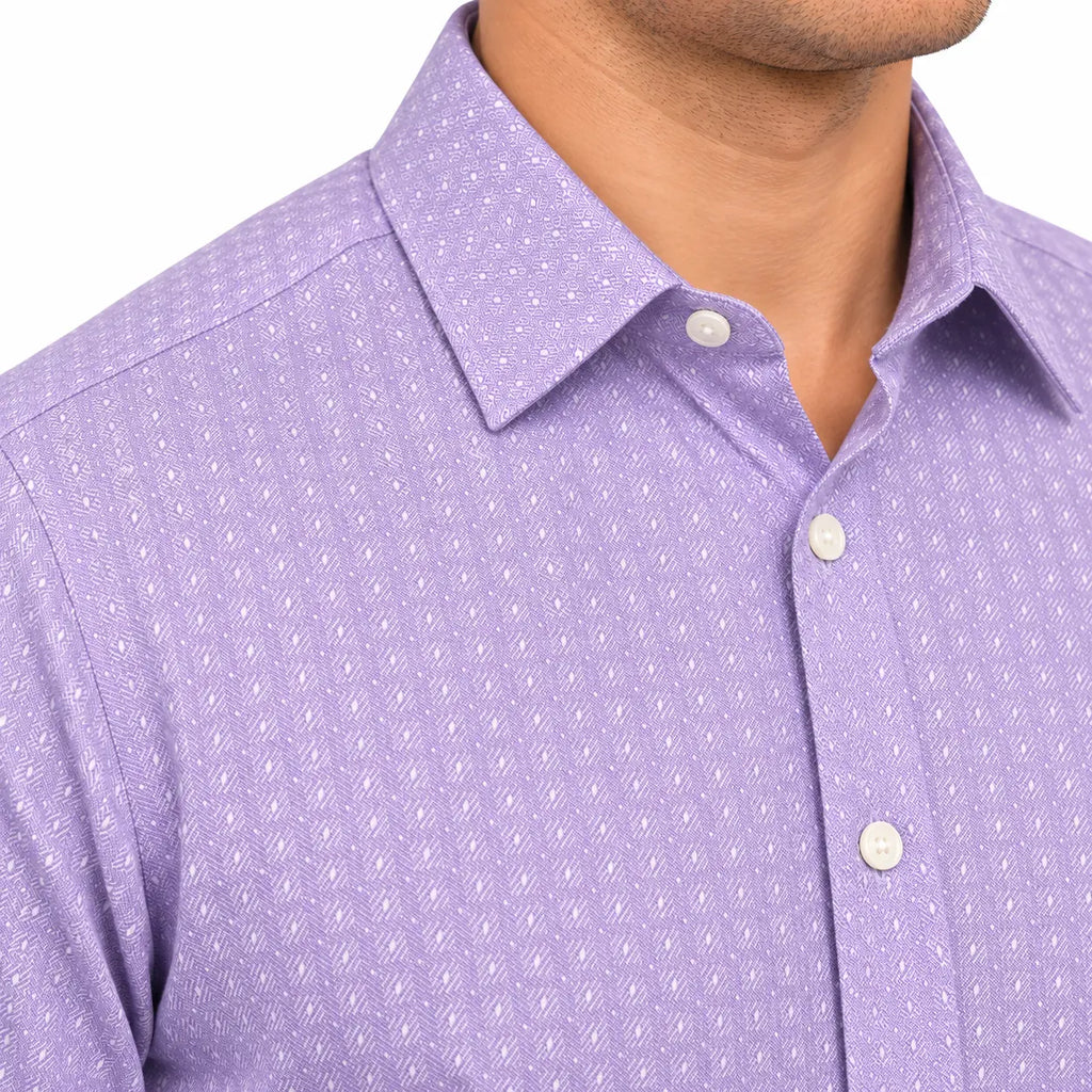 purple close