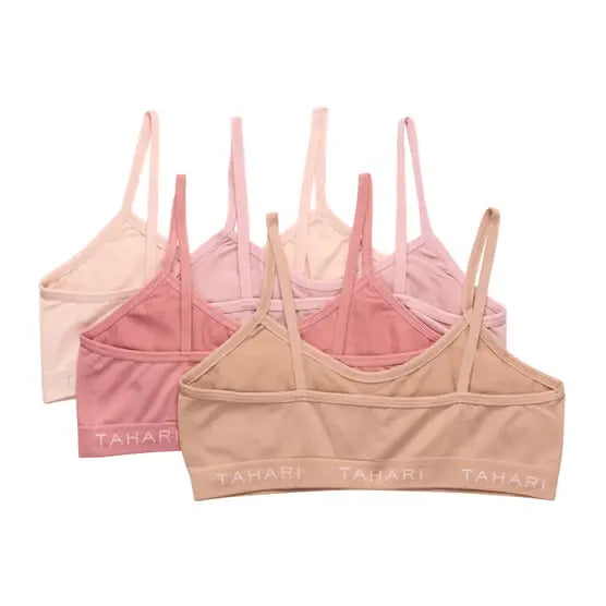 Tahari Girls Seamless Bra, 4-pack